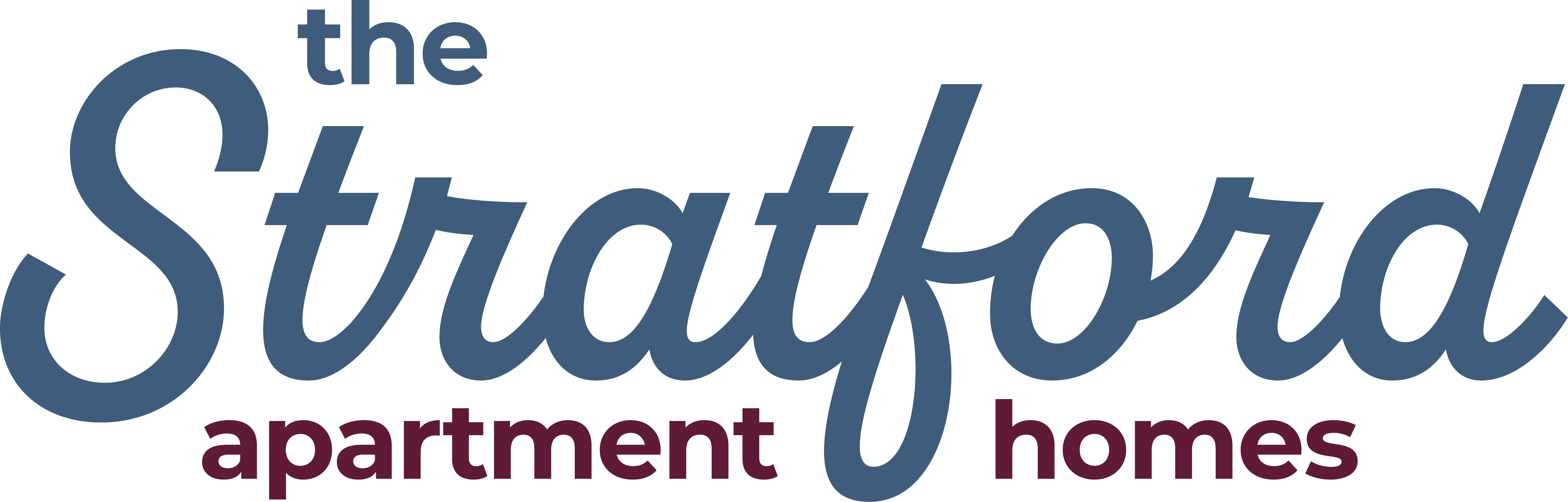 The image is a logo for "The Straitkord Apartment Homes".